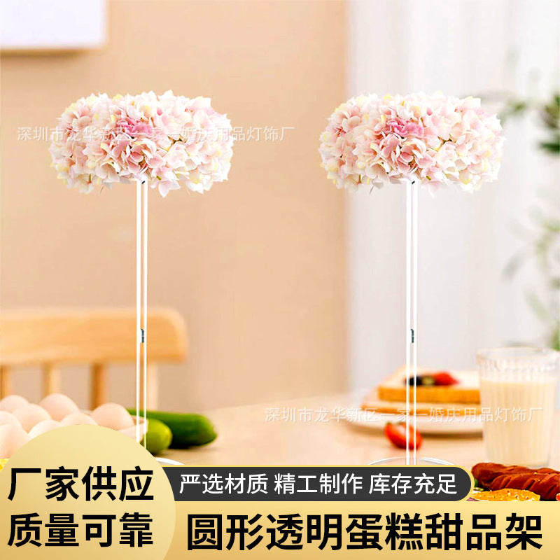 A acrylic flower stand