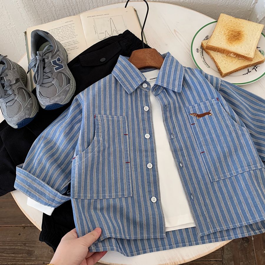 A boy's striped shirt - Mixbatch