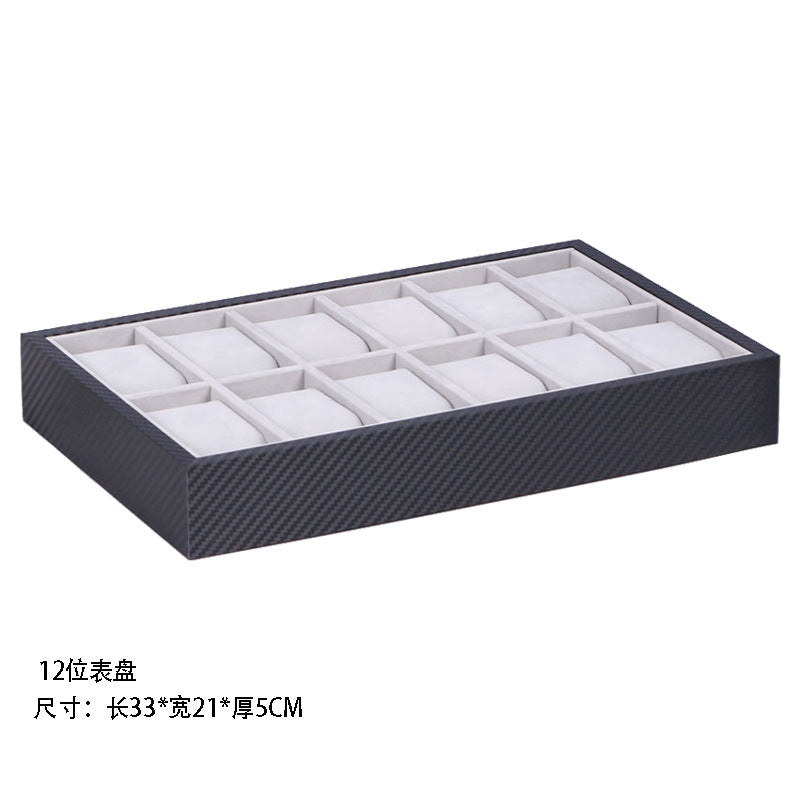 A Watch Storage Box 24-digit Watch Box Premium Watch Bracelet Jewelry Display Disk