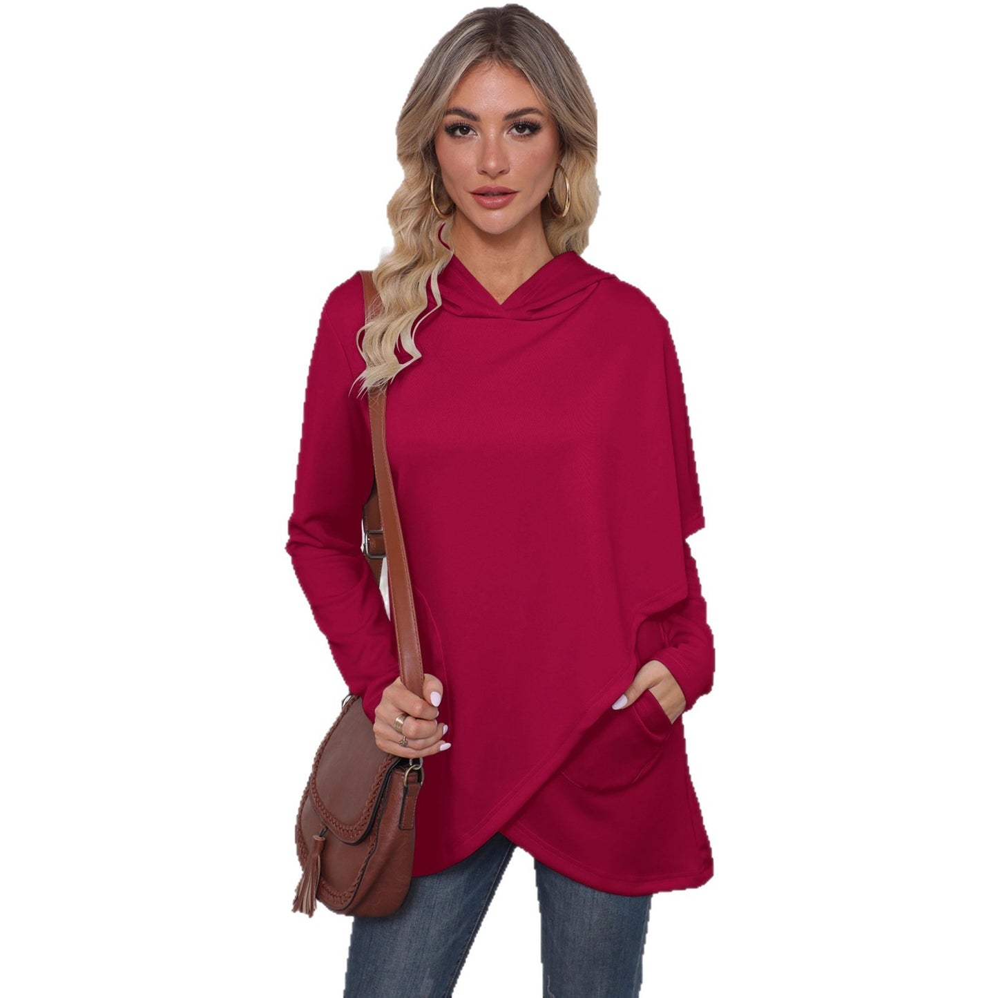 A long-sleeved top