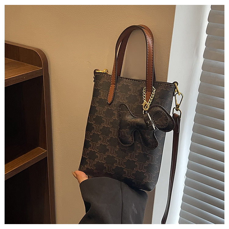 A shoulder messenger bag
