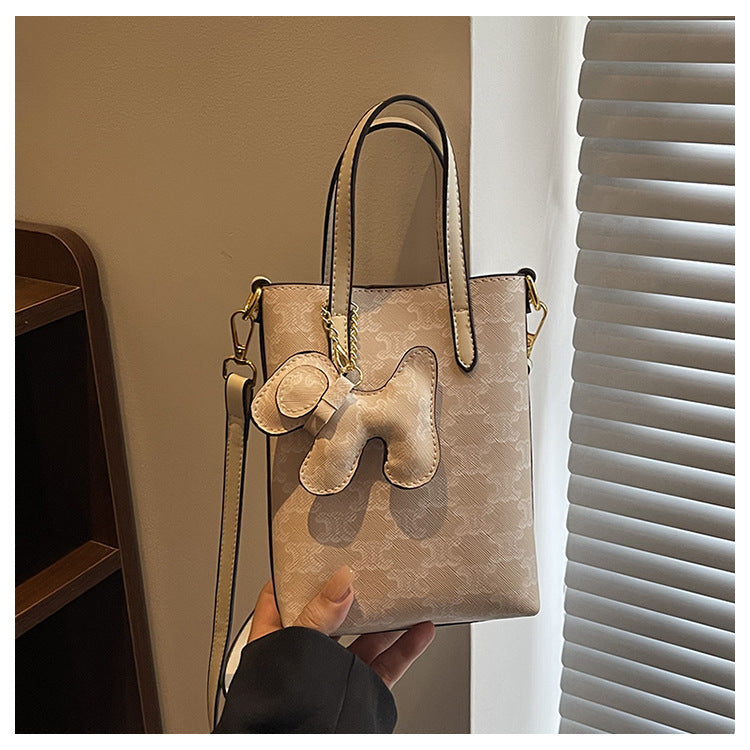 A shoulder messenger bag