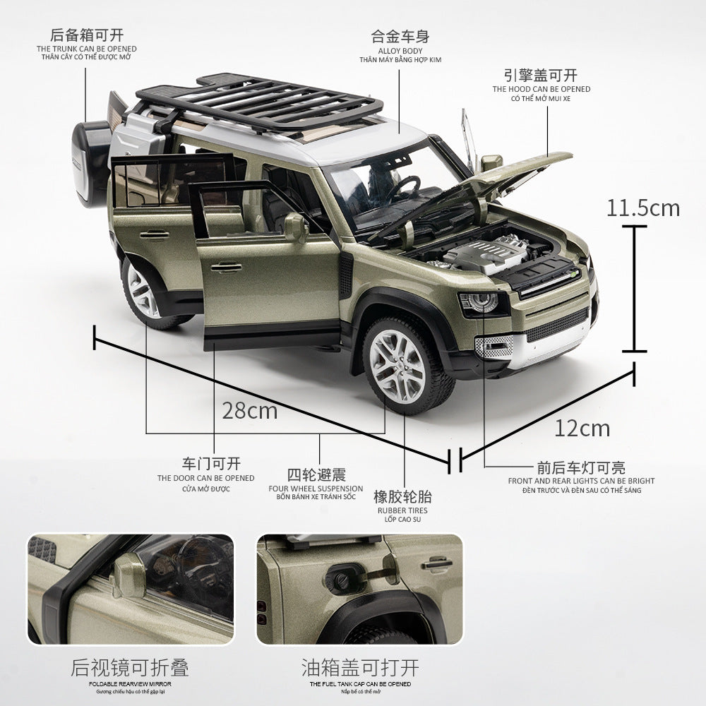 1:18 Alloy Metal Car Model Ornament
