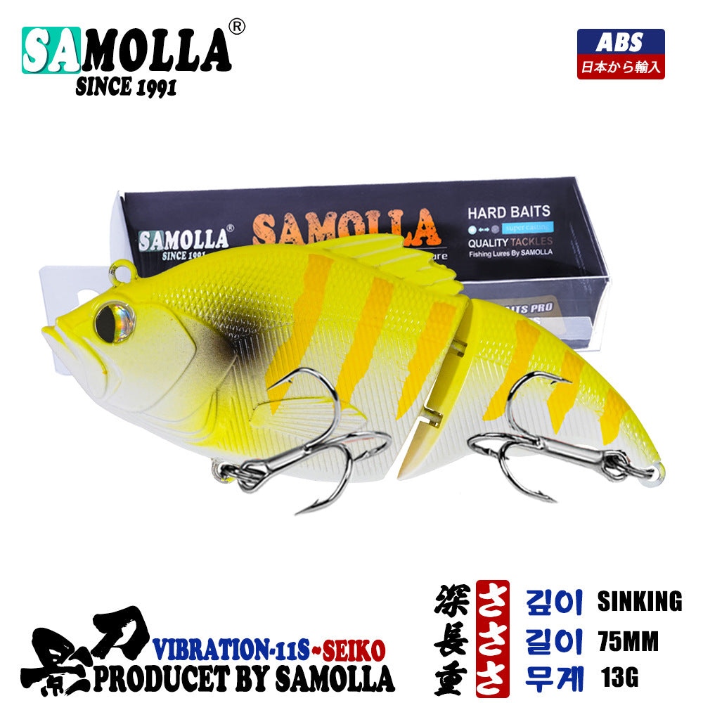 A Two-section Swimbait – Lifelike Fishing Lure for Bass & Predator Fish