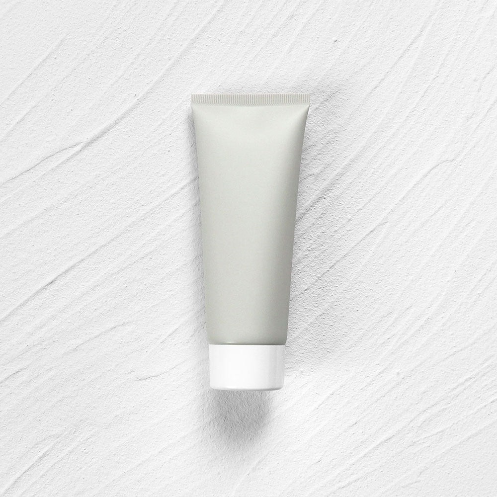 A100g grey matte cosmetic hose plastic extruded empty bottle inverted bottle PE Morandi color - Mixbatch