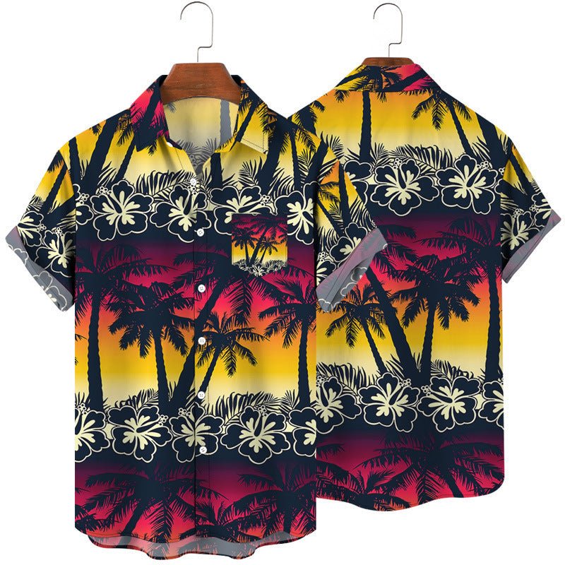 A printed summer shirt