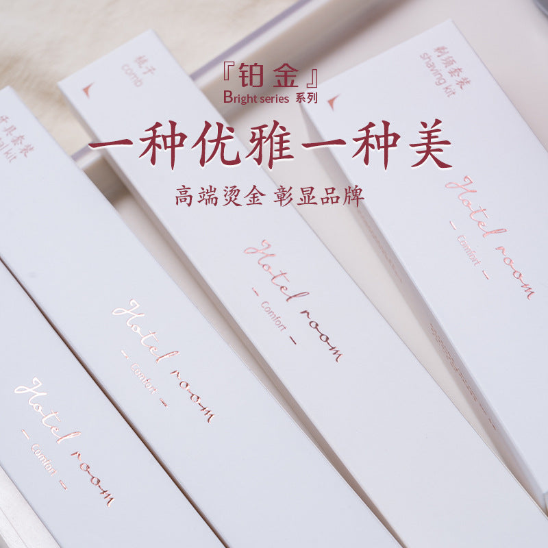 Star hotel special disposable toothbrush with toothpaste comb toiletries set hotel homestay