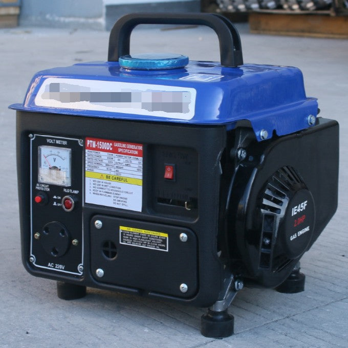 Portable small generator 700W3KW5KW6KW220V outdoor camping small portable gasoline generator set