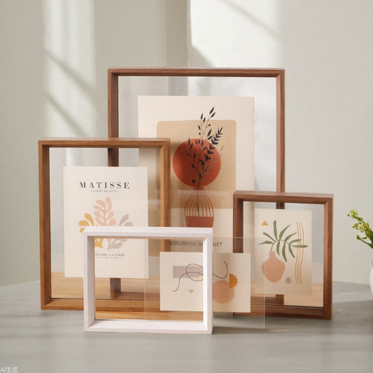 A Double-Sided Transparent Acrylic Photo Frame A3 A4