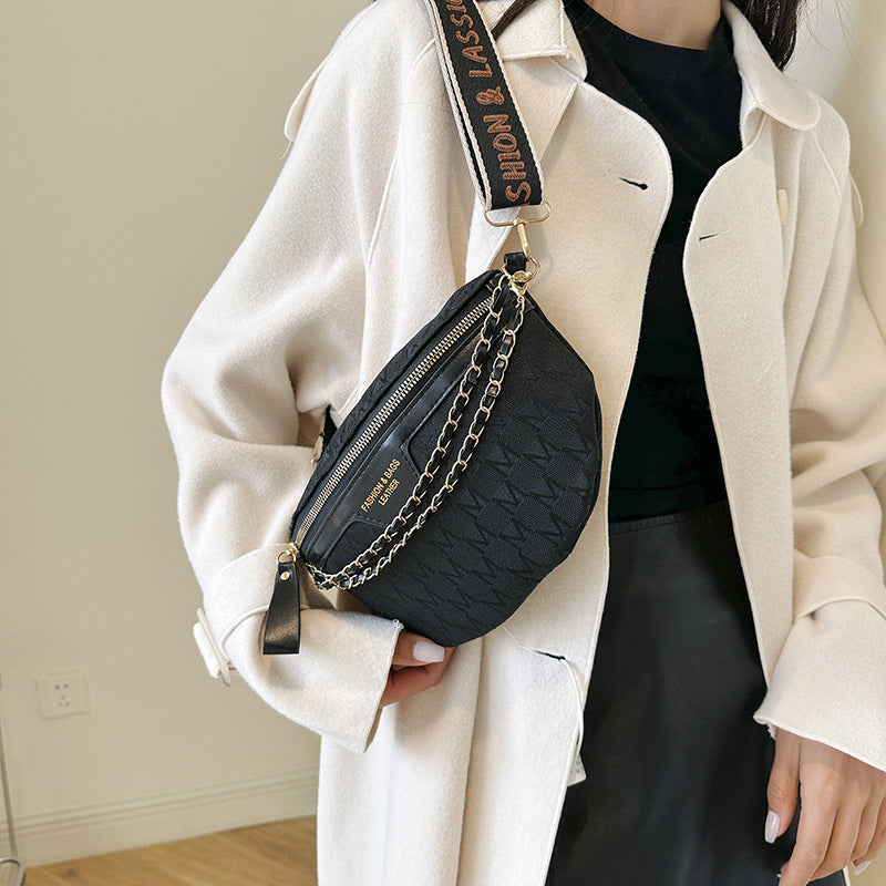 A fashionable Internet celebrity breast bag ins bag