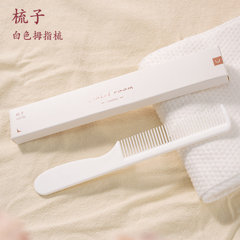 Star hotel special disposable toothbrush with toothpaste comb toiletries set hotel homestay