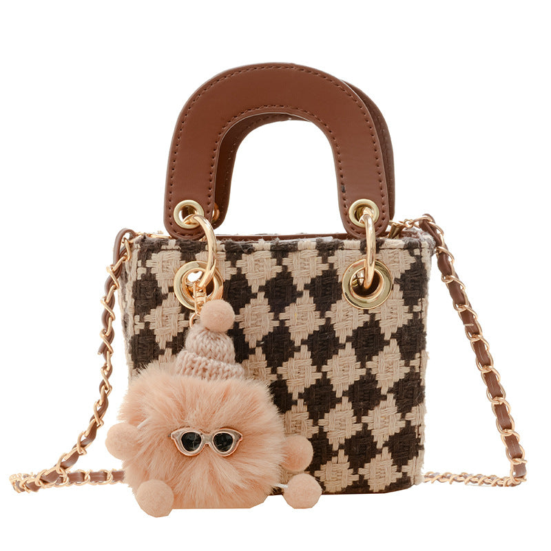 A new children's chain oblique span bags - Mixbatch