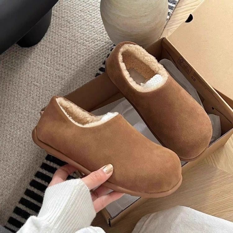 A plush shoe