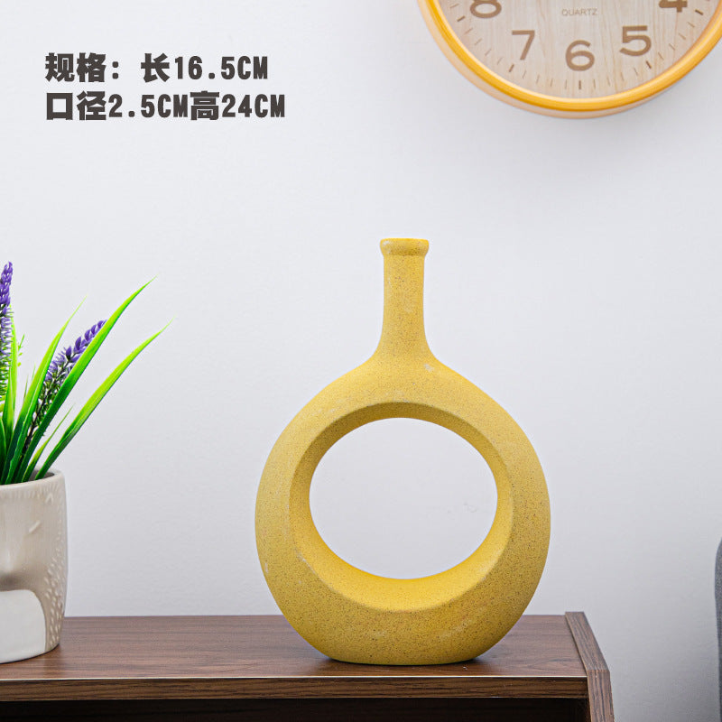 A ceramic vase