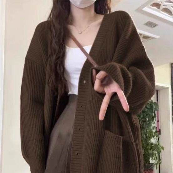 A sweater jacket