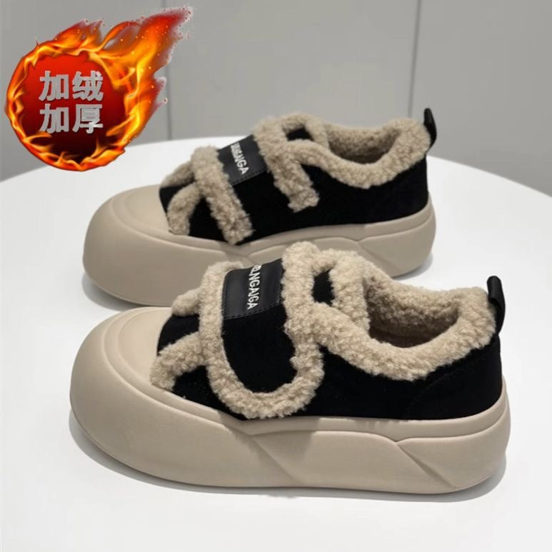 A plush shoe