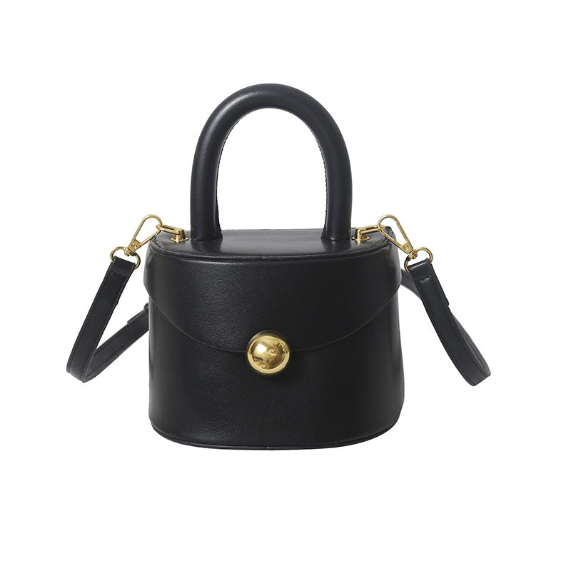 A new high-end fashion shoulder messenger bag, foreign style versatile bucket bag