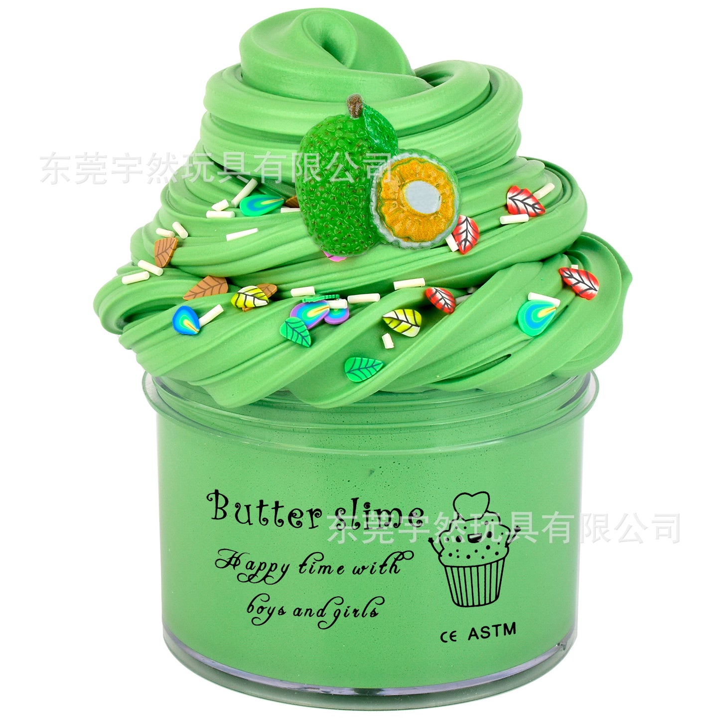 A 60ml Butter Puree Slime Cotton Puree Set