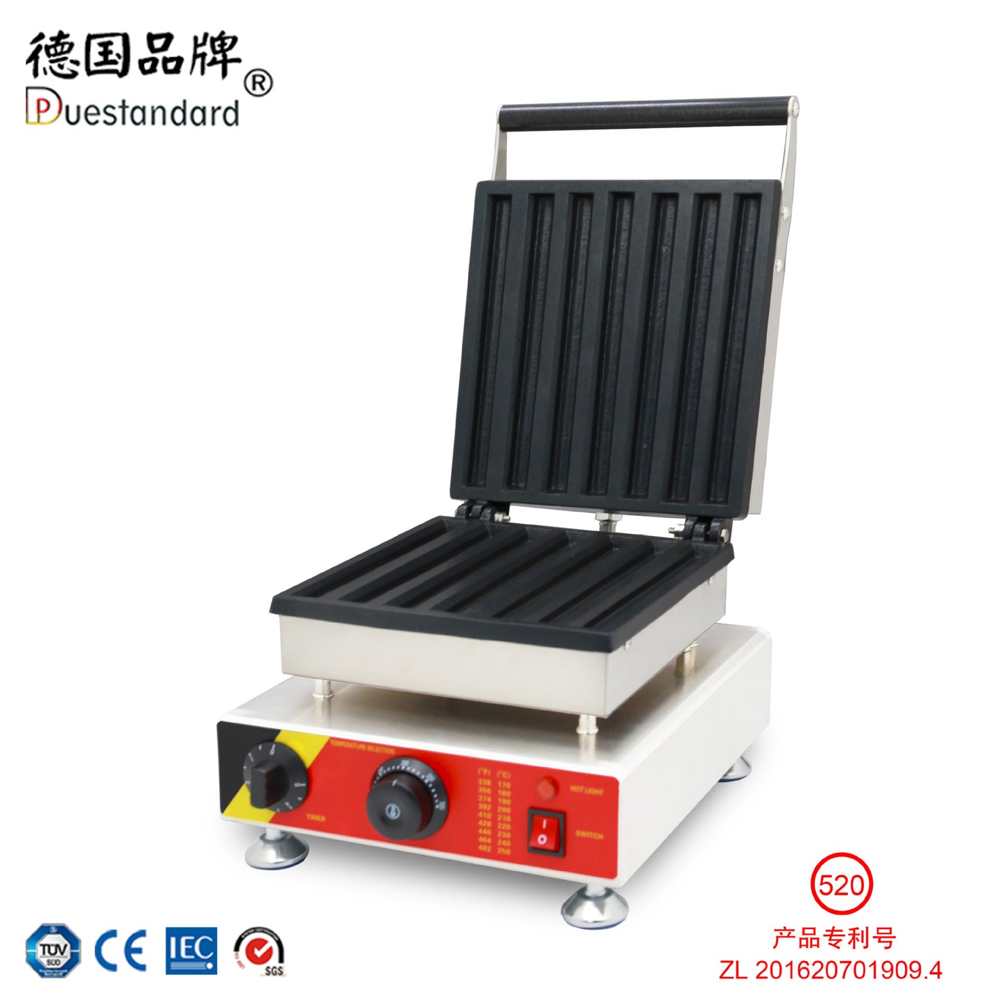 A Seven-gril churros waffle machine