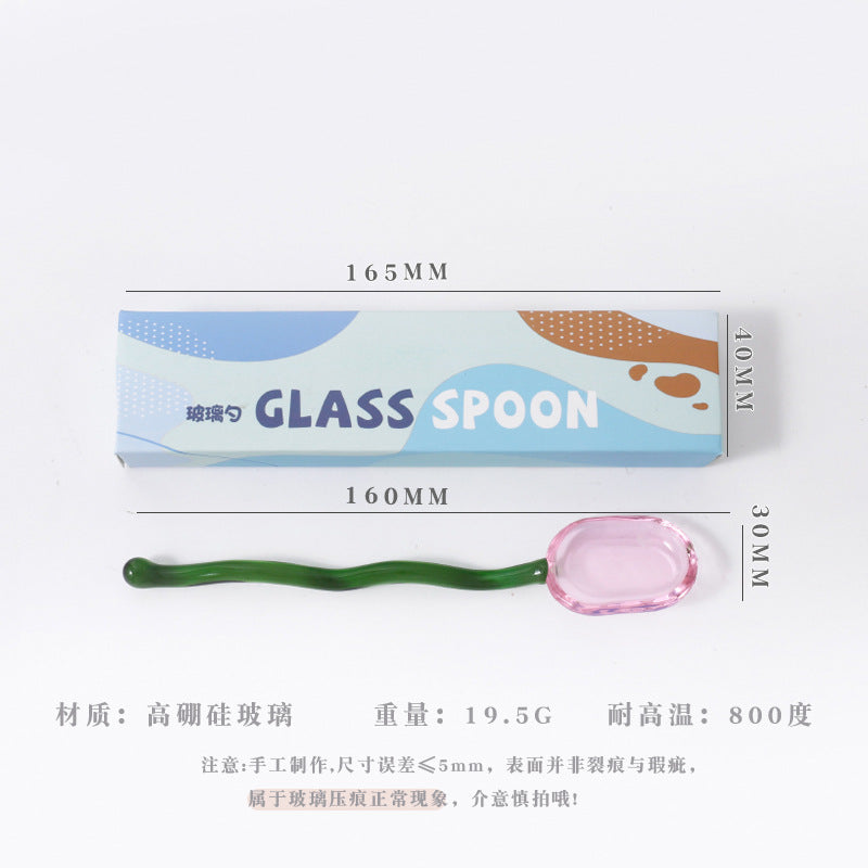 A Household heat-resistant transparent glass bowl, baked egg-beating instant noodle salad bowl, thickened large-capacity Japanese noodle poon soup bowl