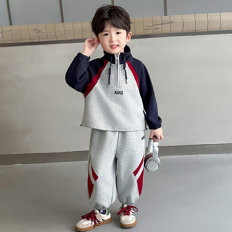 A children's sweater set