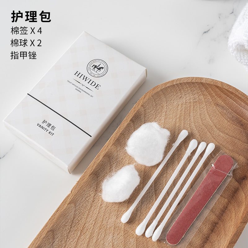 Hotel star hotel disposable toothbrush toothpaste comb set simple homestay room toiletries wholesale