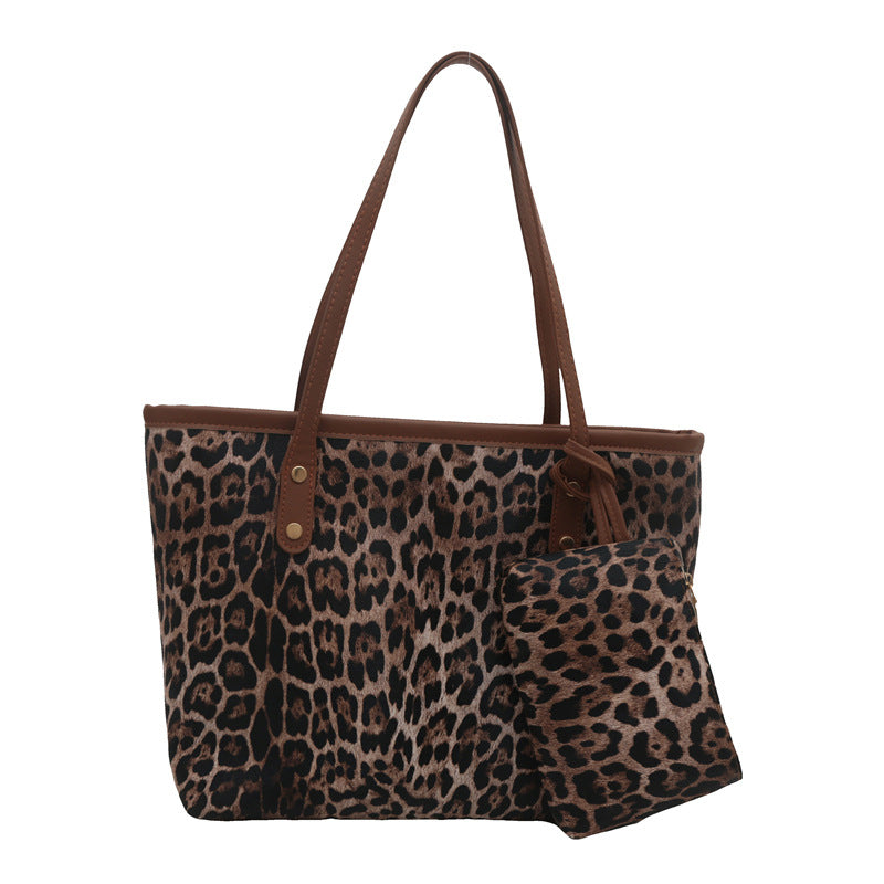 A new soft-faced casual child and mother shoulder tote bag in autumn and winter - Mixbatch