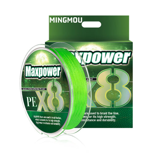 خيط صيد مضفر من البولي إيثيلين مكون من 8 خيوط