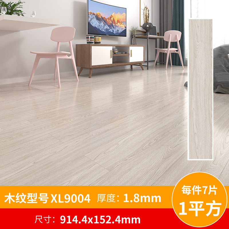A pvc plastic floor wood grain floor