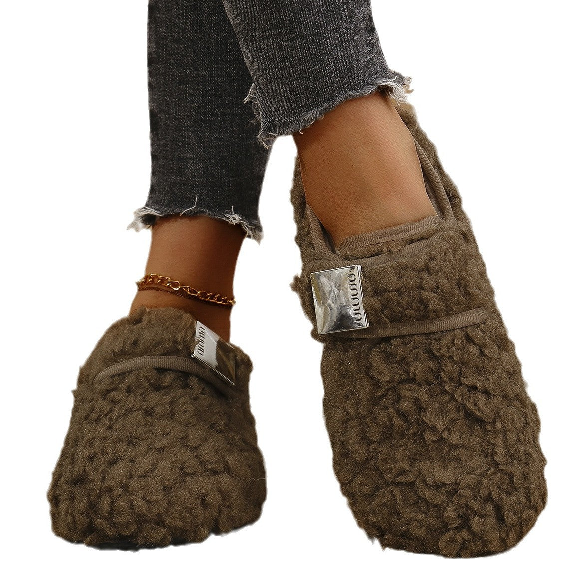 A plush shoe