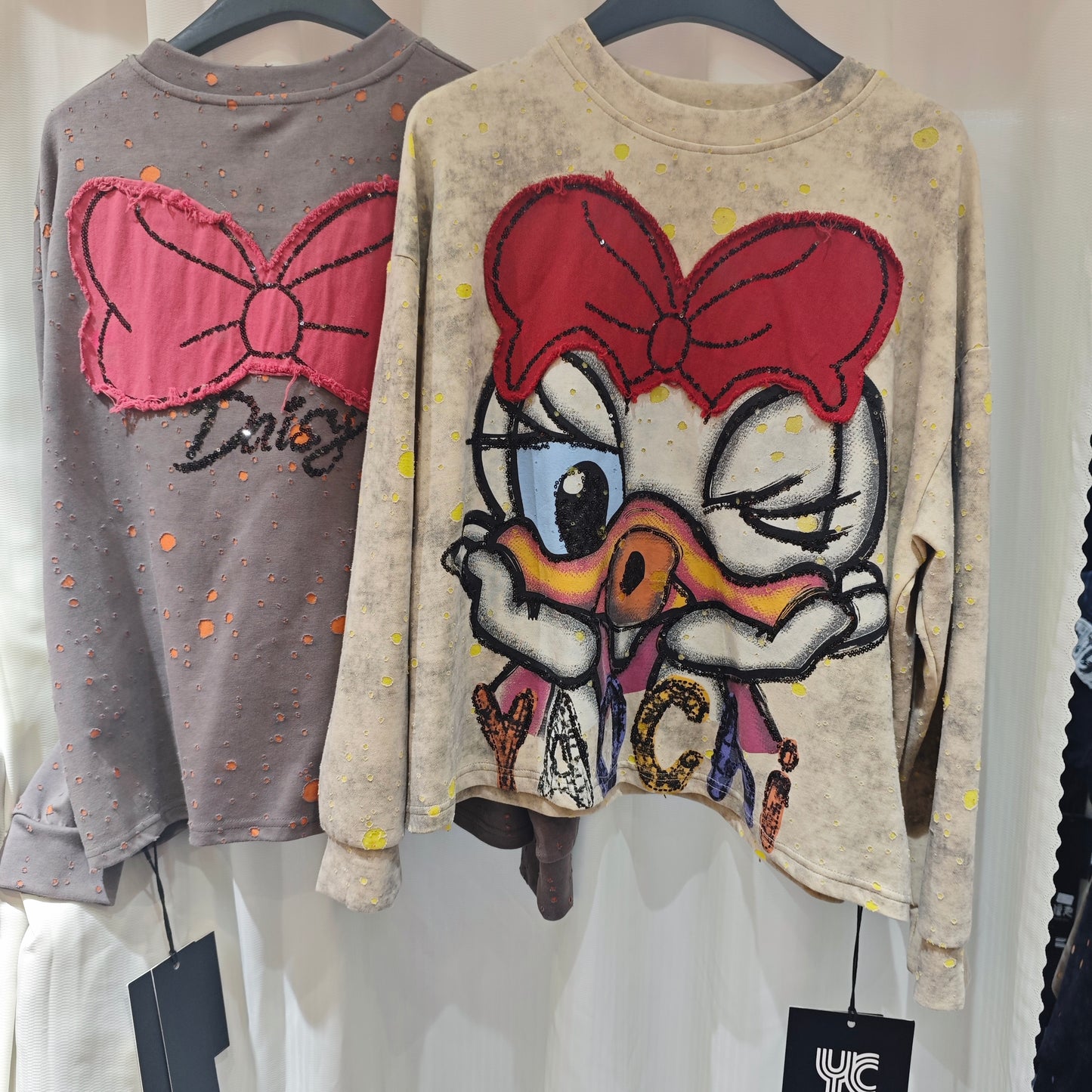 A printed top