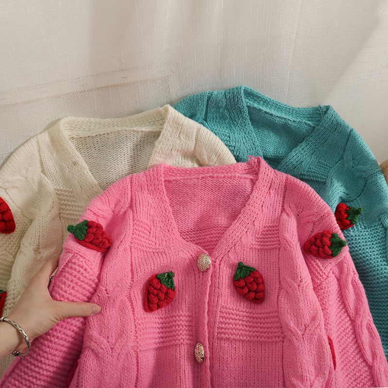 P sweater jacket