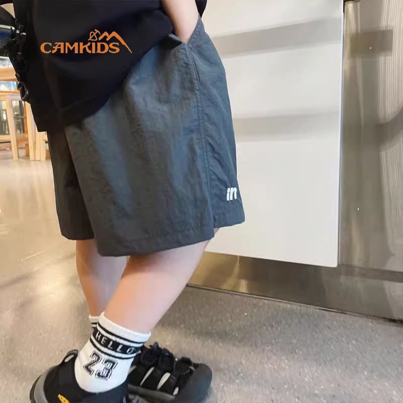 P boys shorts children's quick-drying pants boys wear five-point pants summer thin casual shorts