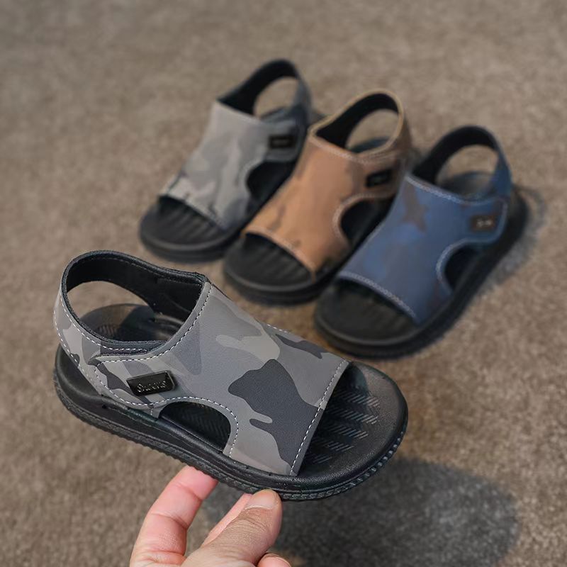 P summer new soft sole non-slip handsome boy sandals baby kindergarten