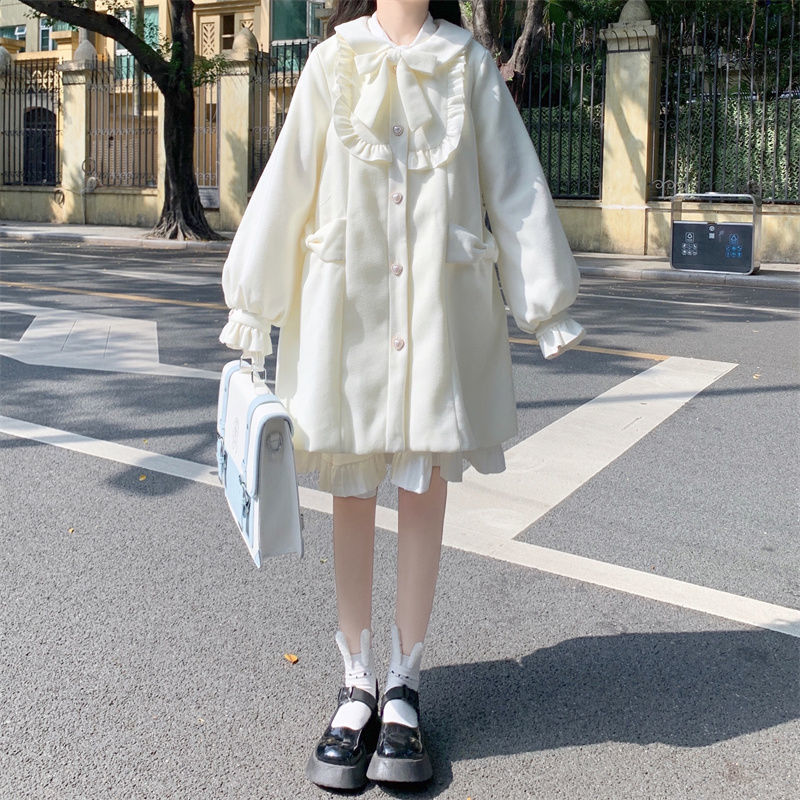 P cute bow jacket