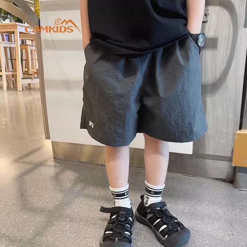 P boys shorts children's quick-drying pants boys wear five-point pants summer thin casual shorts