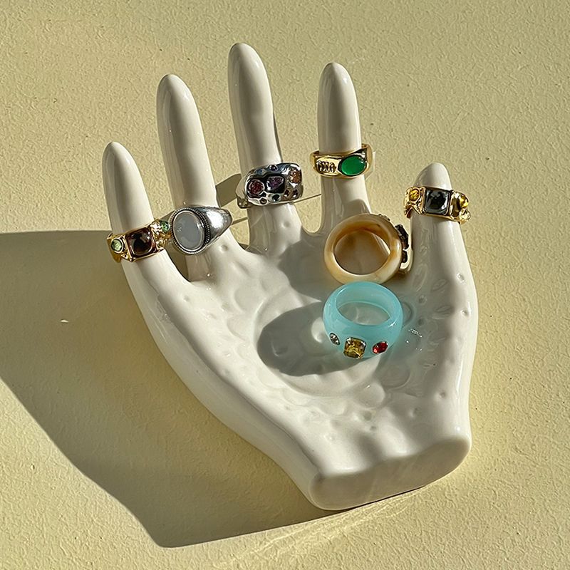 P ceramic ornament