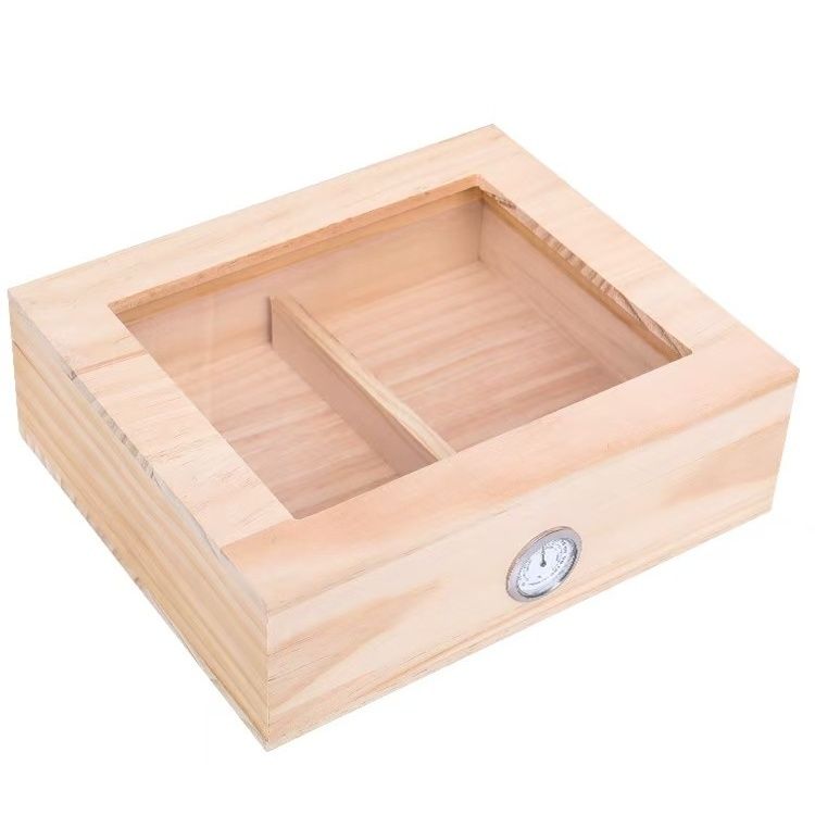 P Cigar Moisturizing Large Capacity Solid Wood Box