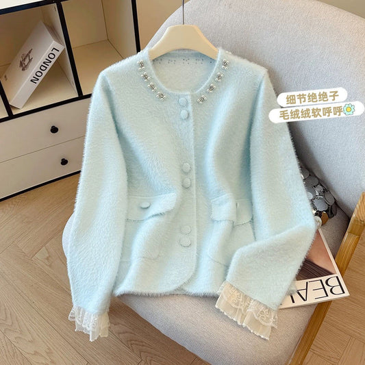 P mink jacket