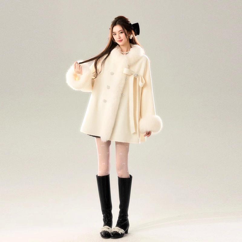 P woolen coat coat