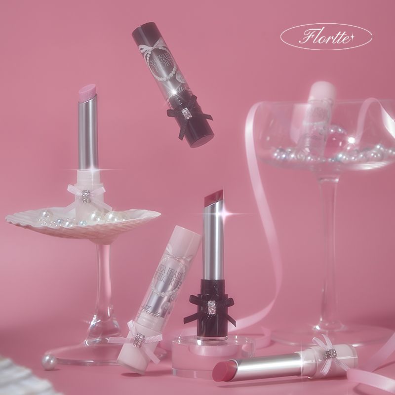 P flower Loria glass sea powder tube series solid lip gloss mirror lip glaze