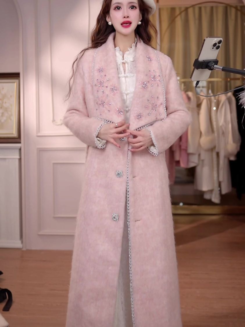 P beaded jacket