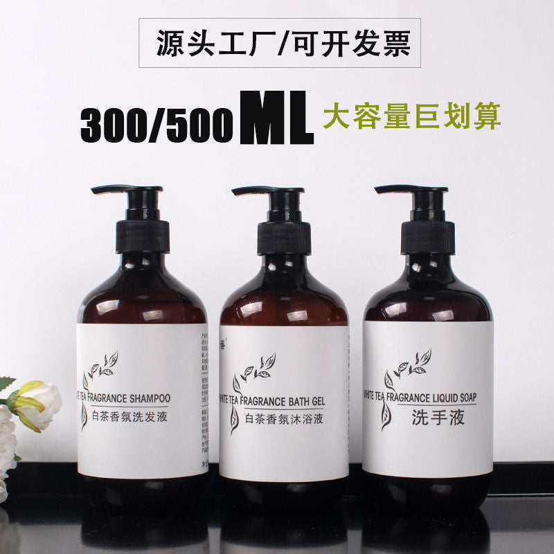 P white tea scented shampoo shower gel