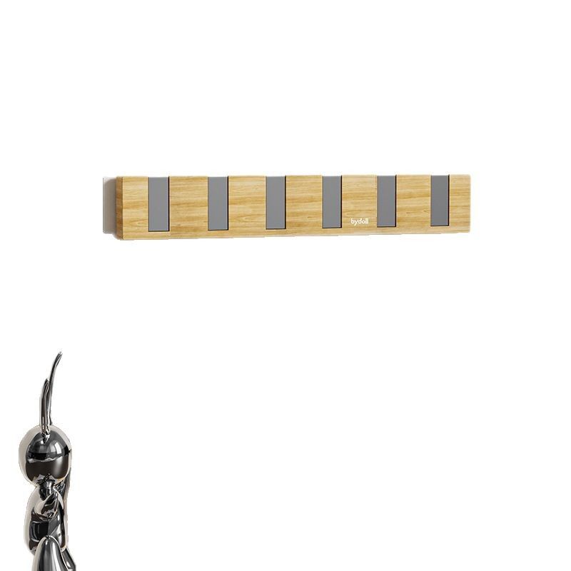 P wall-mounted coat rack