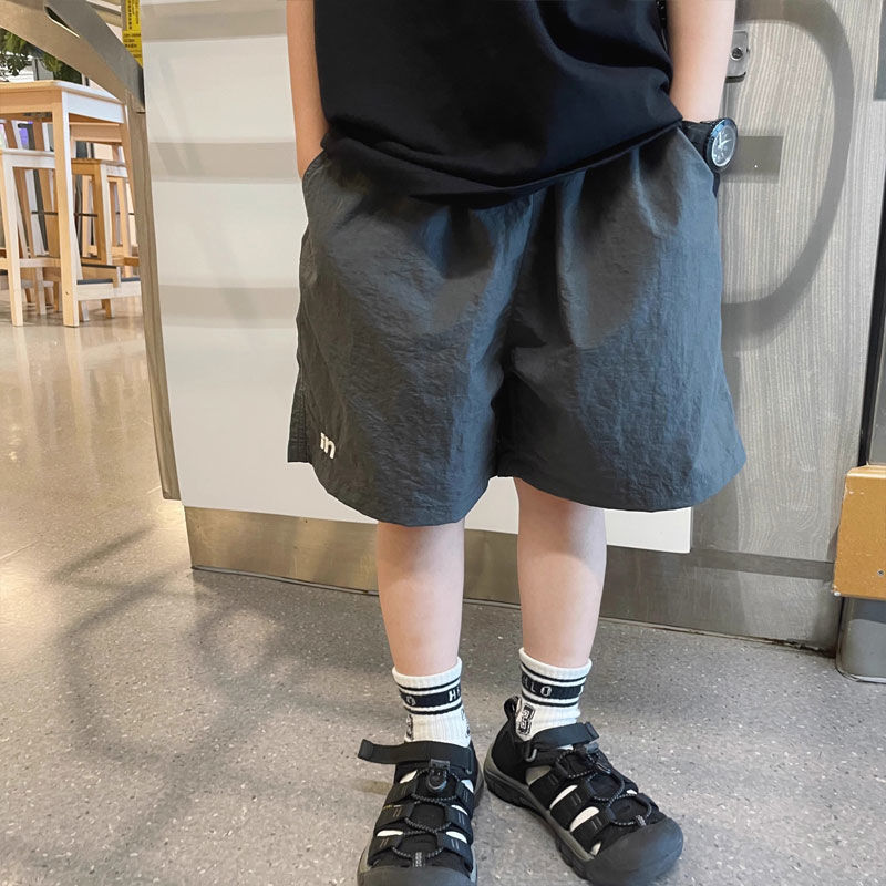 P boys shorts children's quick-drying pants boys wear five-point pants summer thin casual shorts