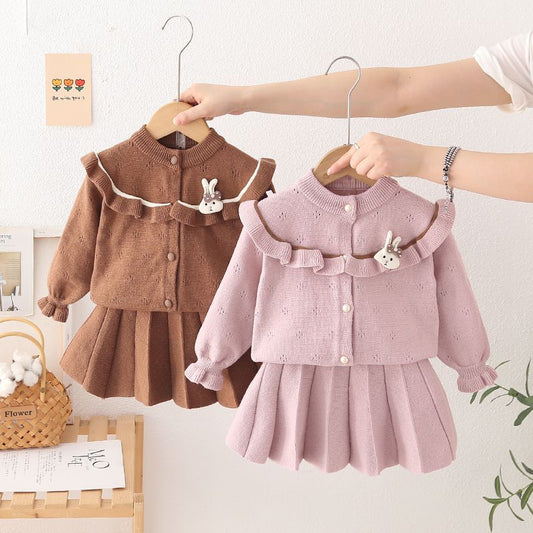 P girls sweater set