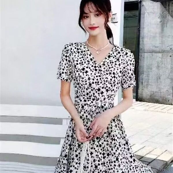 P floral fashion summer dress