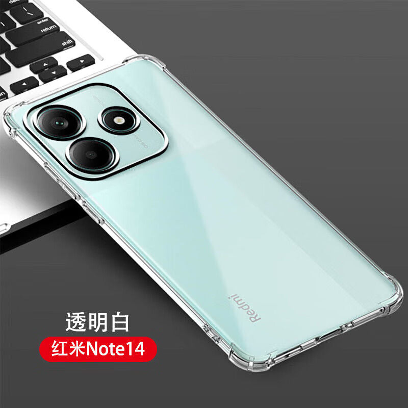 P Redm note14pro transparent anti-drop phone case
