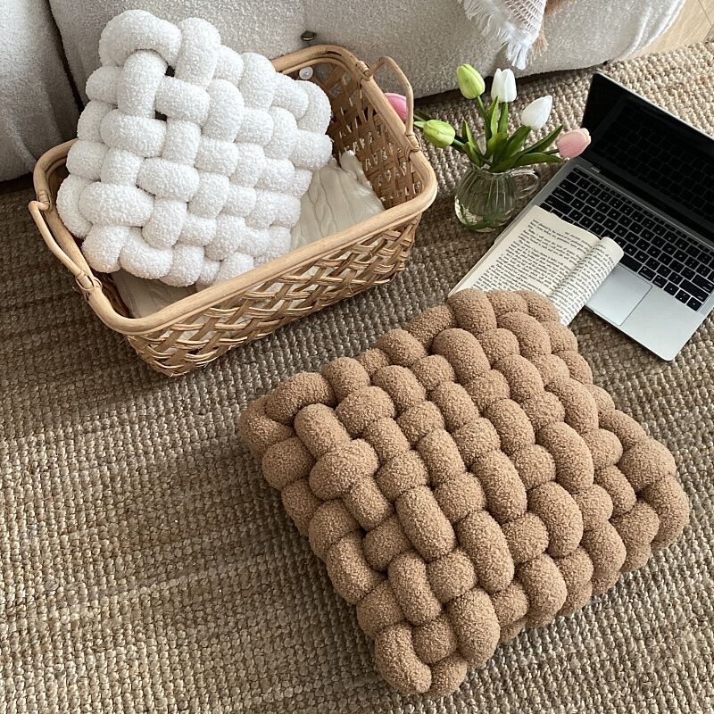 P pillow throw pillow