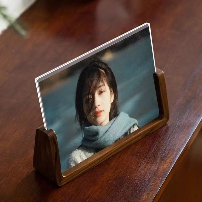 P solid wood photo frame table photo ornament